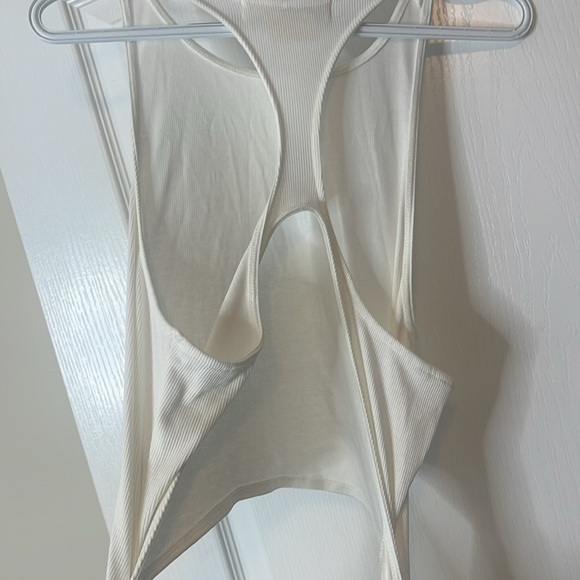 Free People Beach Bethany Midi Dress Ivory / White Large - Picture 9 of 16